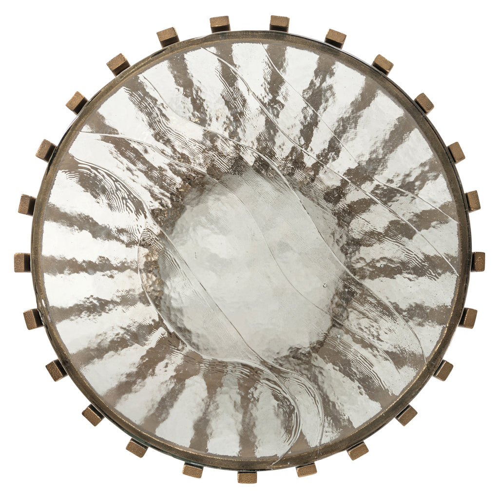 Table d'appoint Volante gold 47,5Ø
