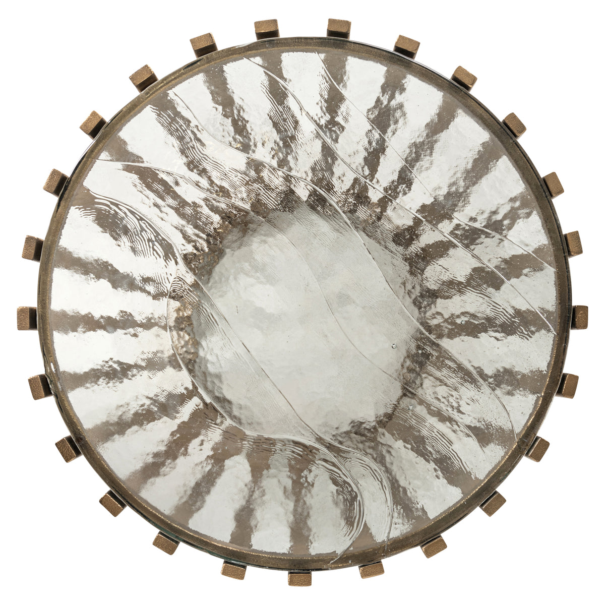 Table d'appoint Volante gold 47,5Ø