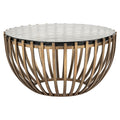 Table basse Volante gold 84Ø