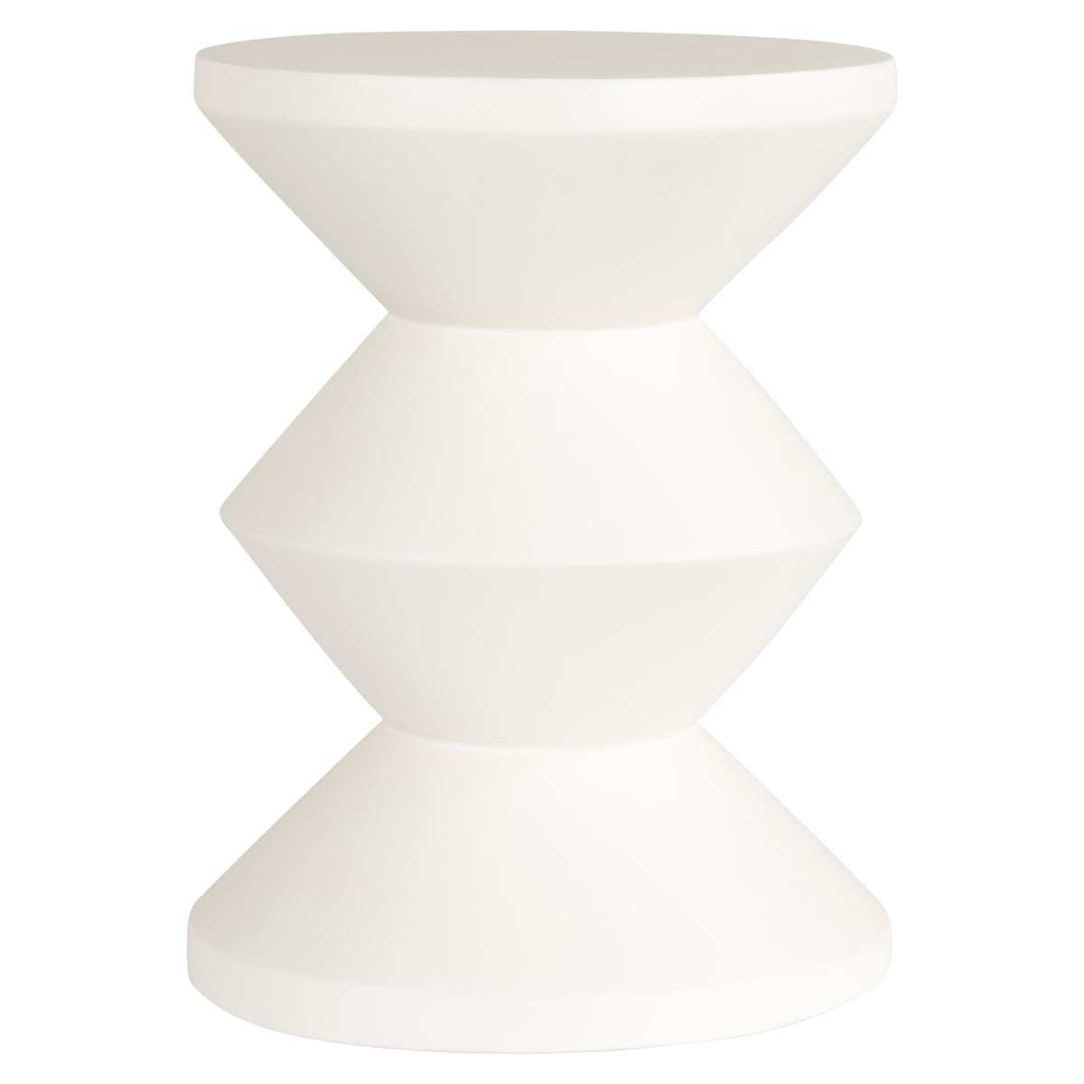 Table d'appoint Bloomstone white 35Ø
