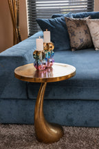 Table d'appoint Dolphin gold