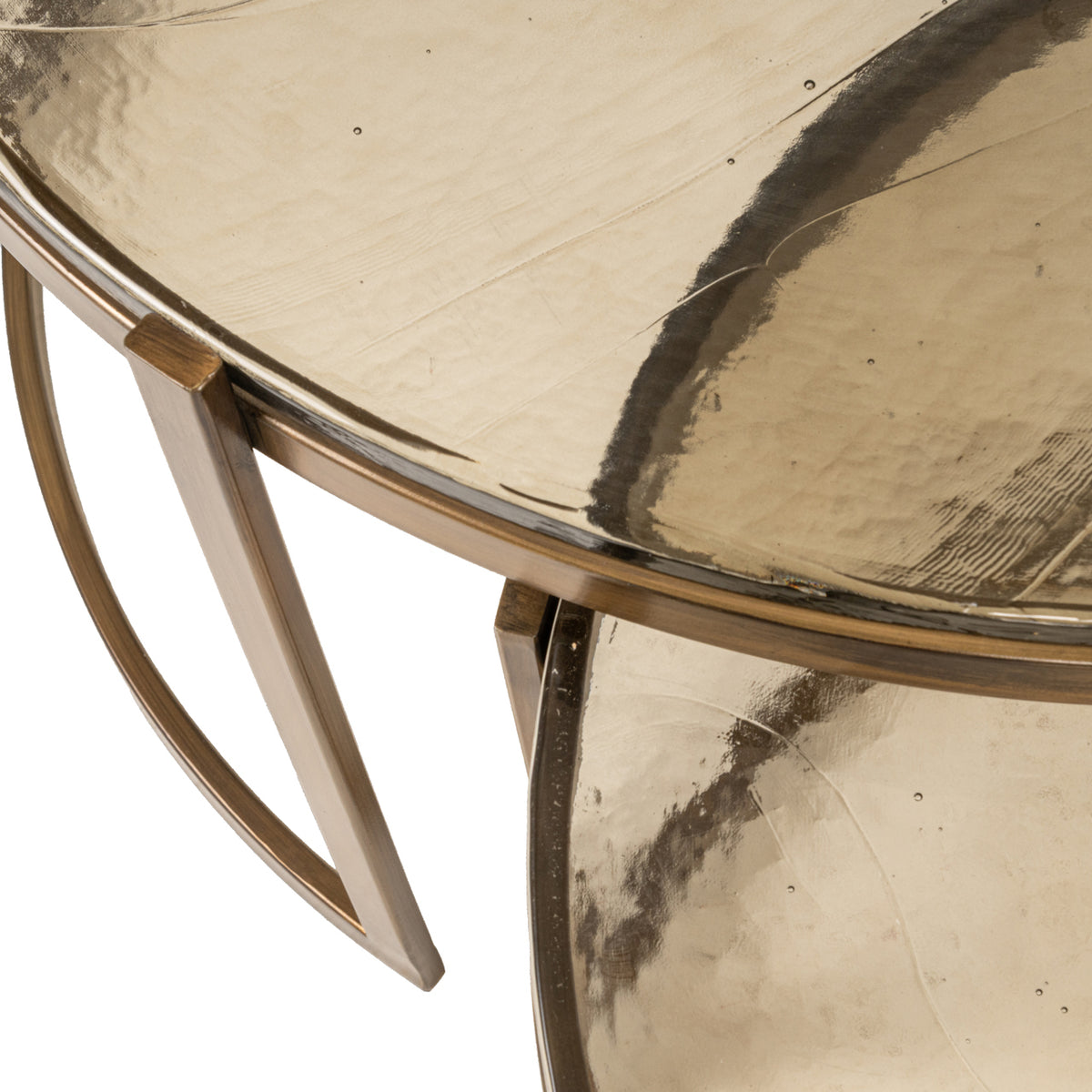 Table basse Cleo gold (Set of 2)