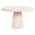 Table à manger extérieure Urban Bloom sandstone 130Ø