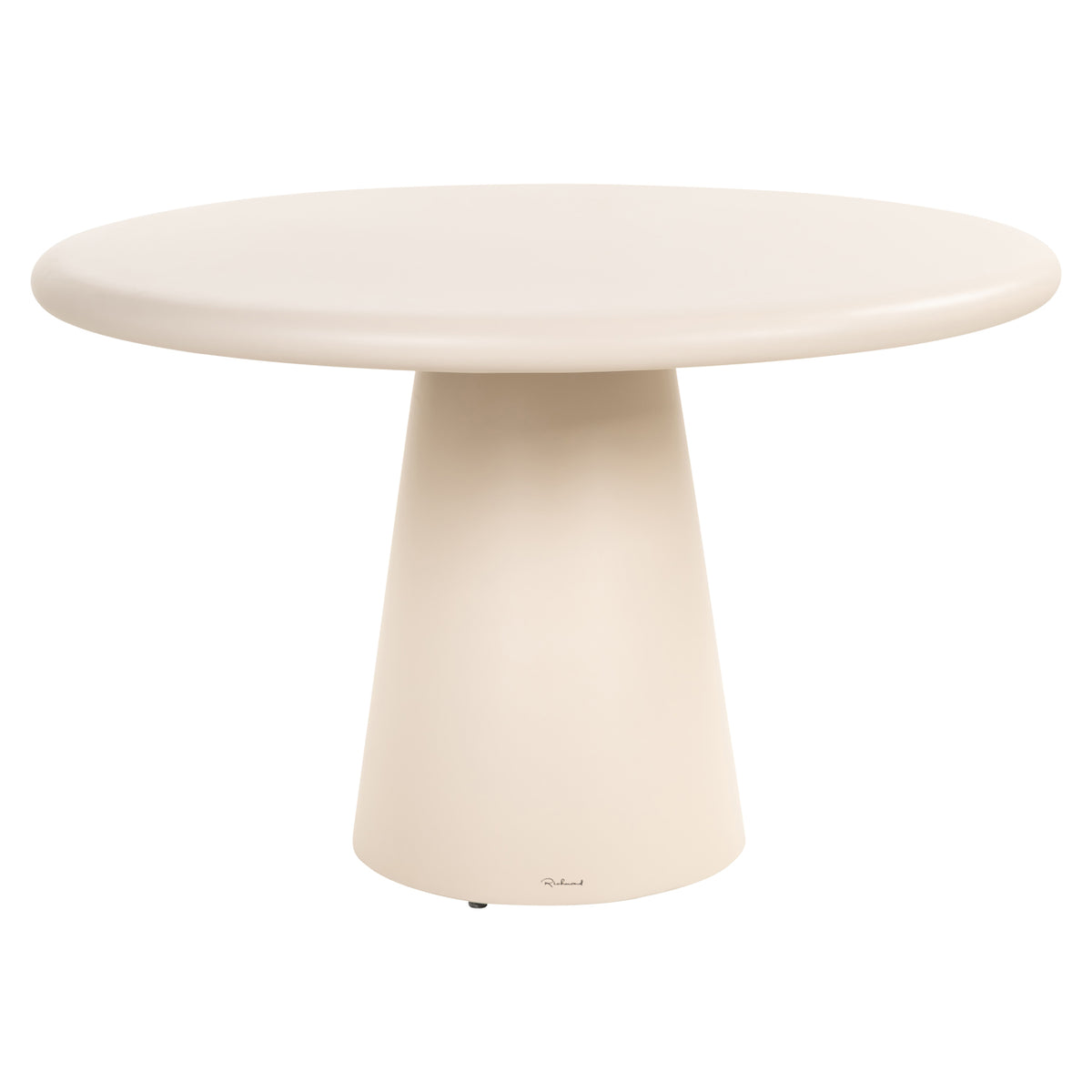 Table à manger extérieure Urban Bloom sandstone 130Ø