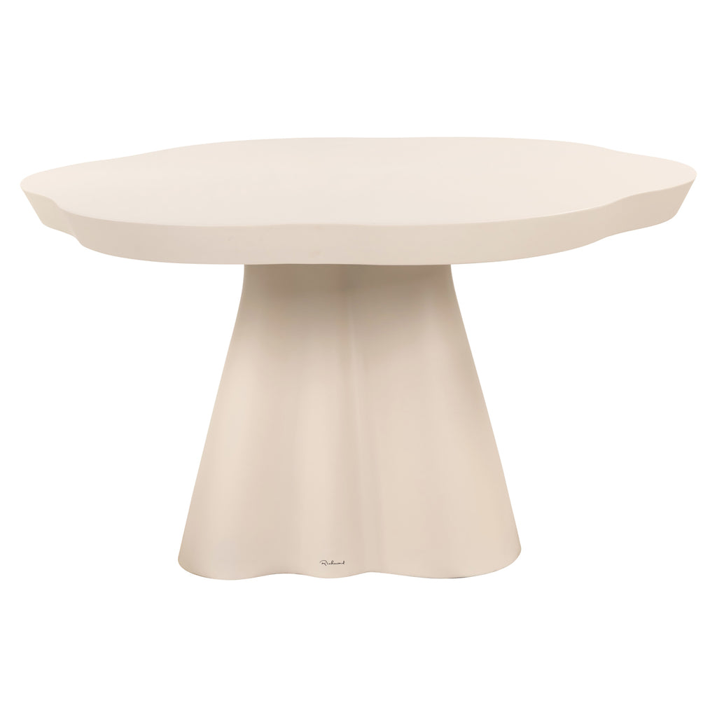 Table à manger extérieure Urban Bloom sandstone 140x140
