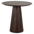 Table bistro Willow dark brown 80Ø