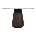 Table à manger Oberoy Blush beige 130Ø
