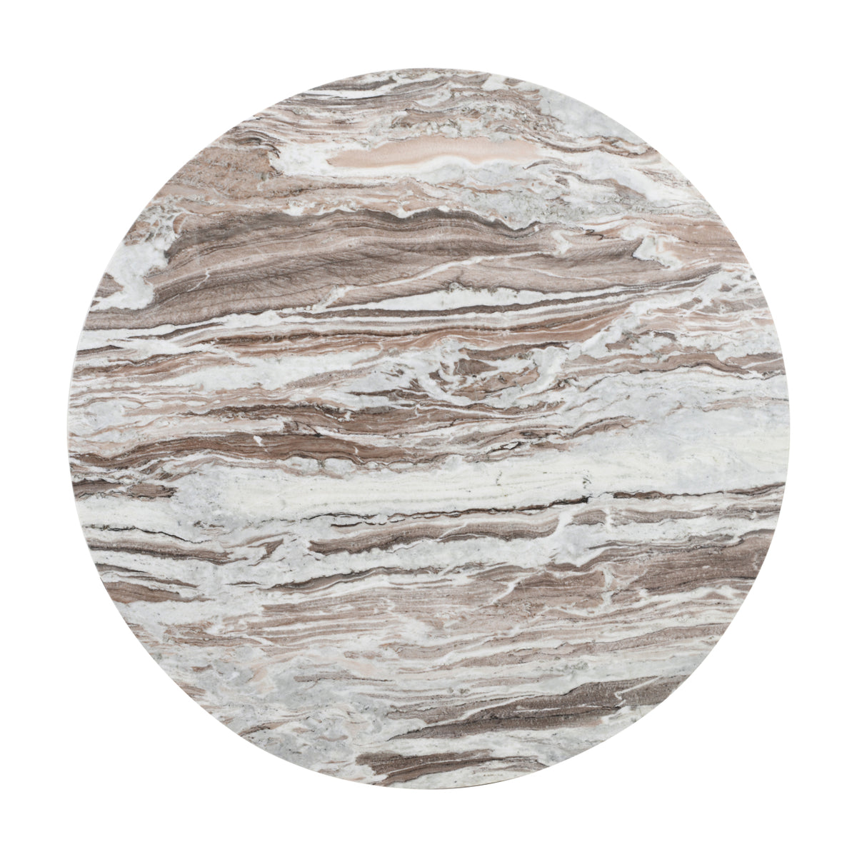 Table à manger Oberoy Blush beige 130Ø