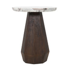 Table d'appoint Oberoy Blush beige 45Ø