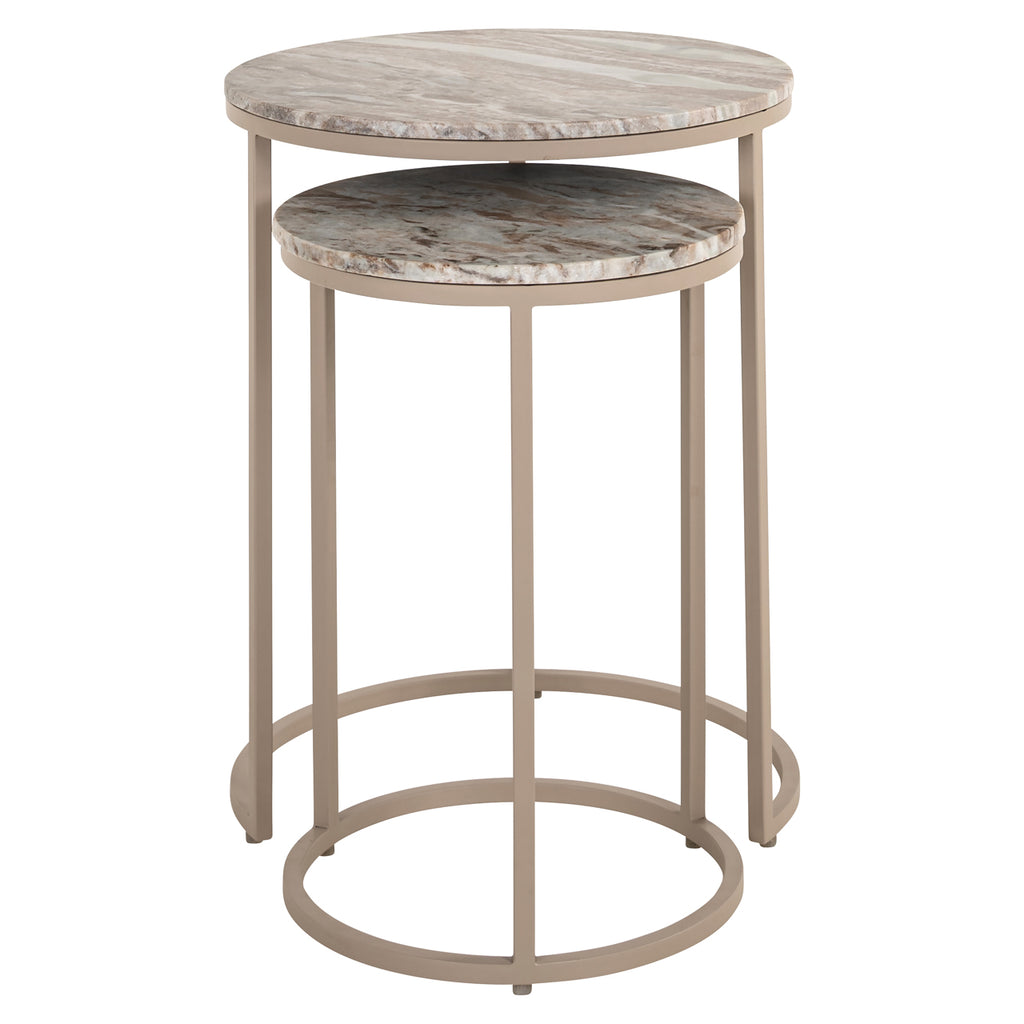 Table d'appoint Fairfax clay (Set of 2)