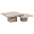 Table basse Rashford Blush beige (Set of 2)