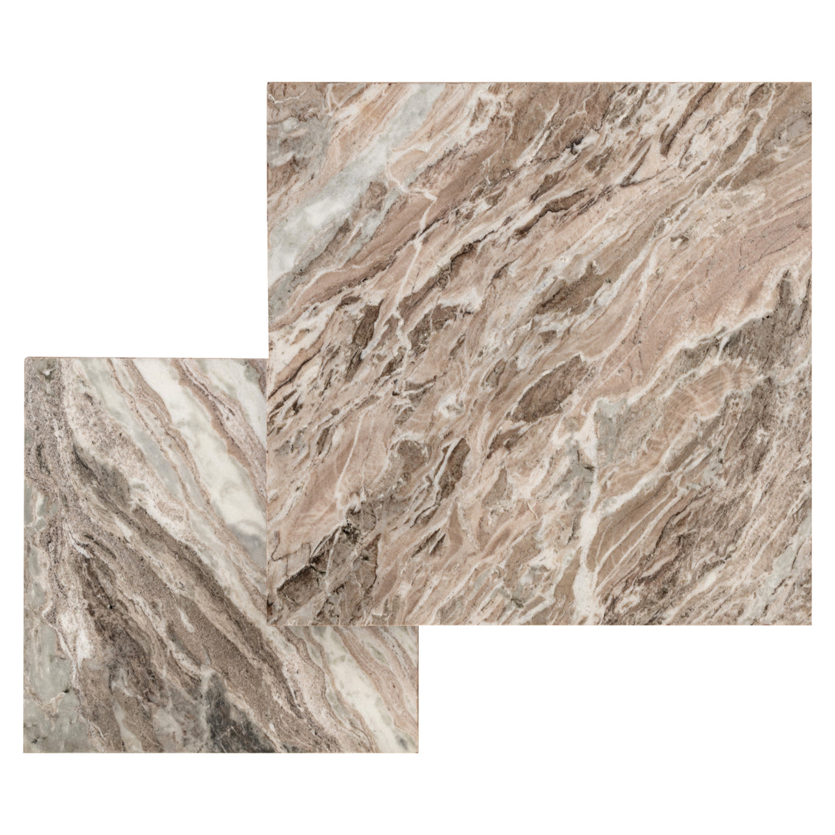 Table basse Rashford Blush beige (Set of 2)