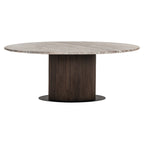 Table à manger Rashford Blush beige oval 200