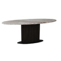 Table à manger Rashford Blush beige oval 200