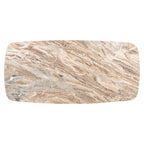 Table à manger Bottega Blush beige danish oval 220