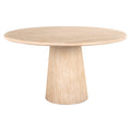 Table à manger Fictus beige 140Ø