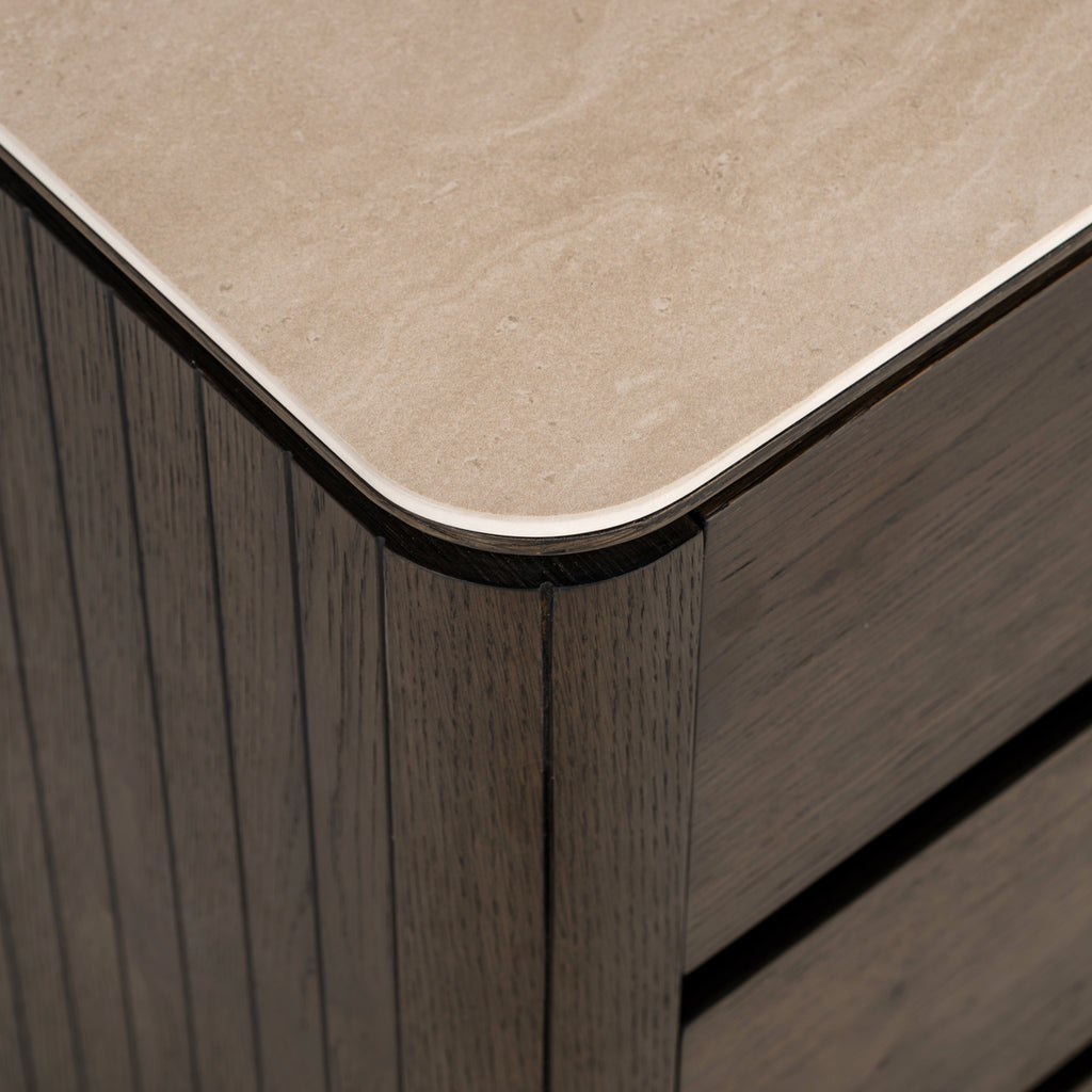 Table de chevet Ritz brown