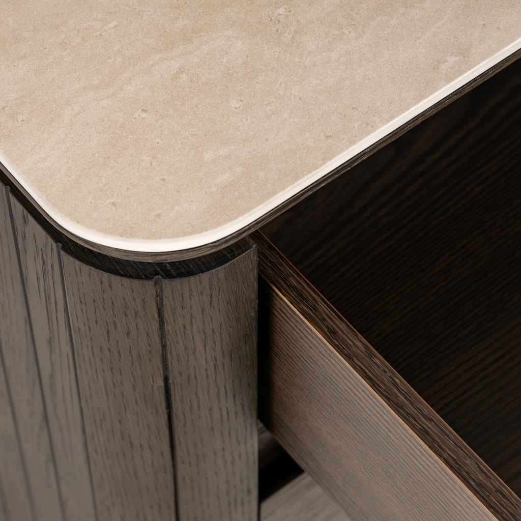 Table de chevet Ritz brown