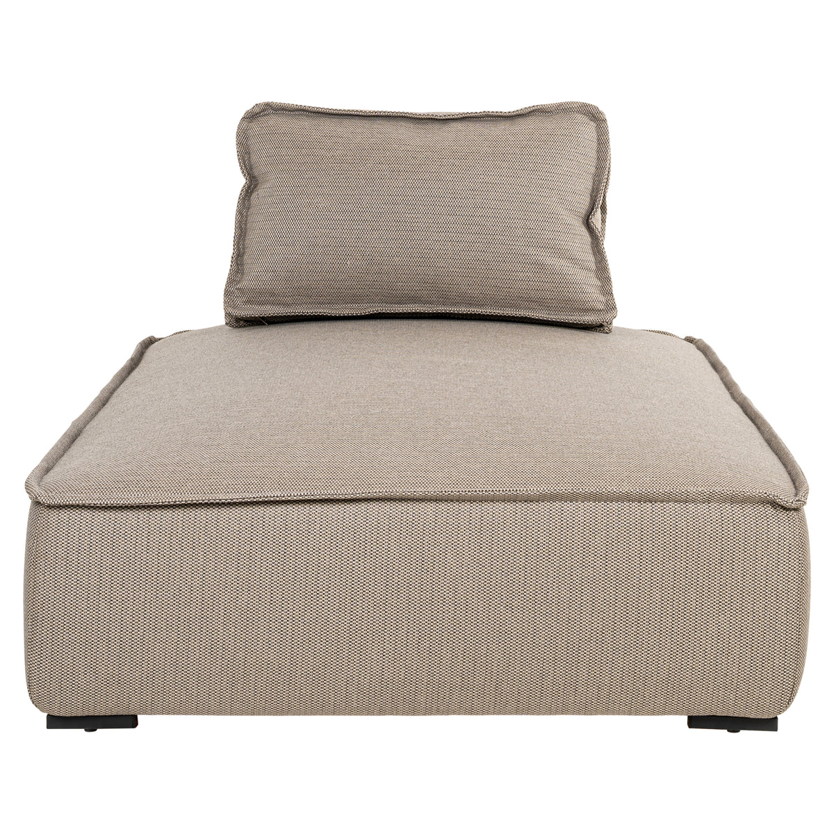Lit de jour extérieur Jondal taupe