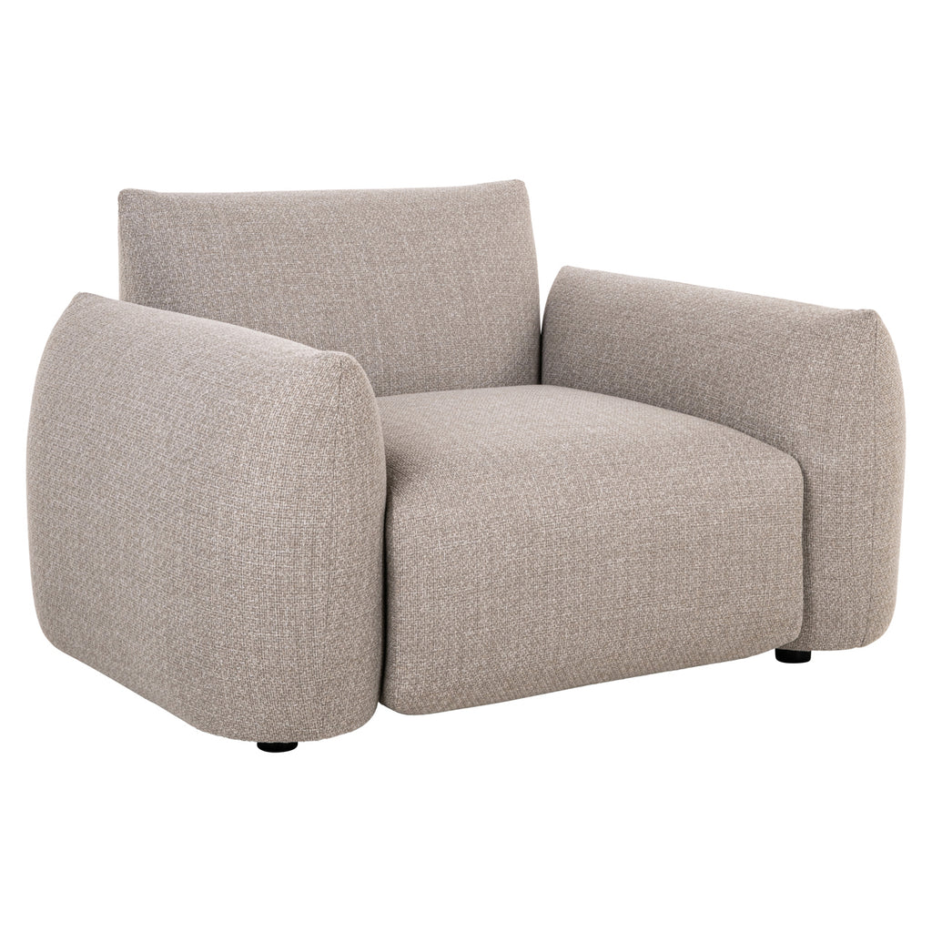 Chaise lounge extérieure Dawson greige alpine
