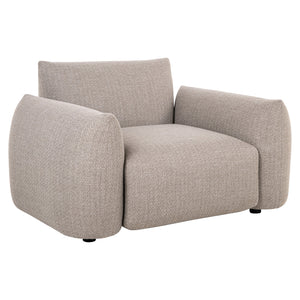 Chaise lounge extérieure Dawson greige alpine