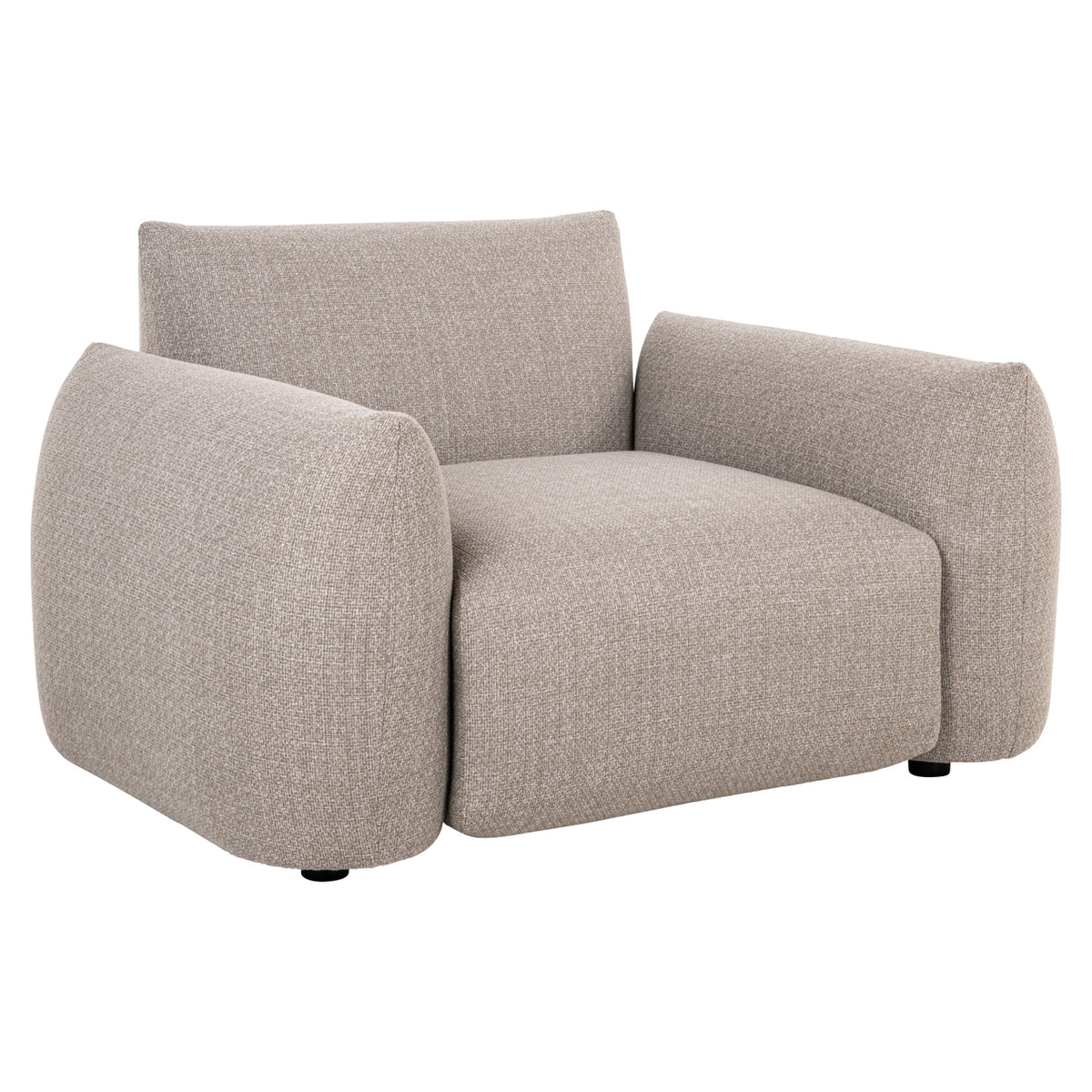 Chaise lounge extérieure Dawson greige alpine
