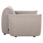 Chaise lounge extérieure Dawson greige alpine