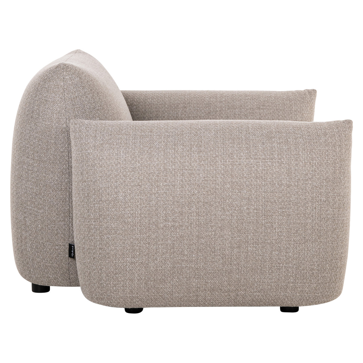 Chaise lounge extérieure Dawson greige alpine