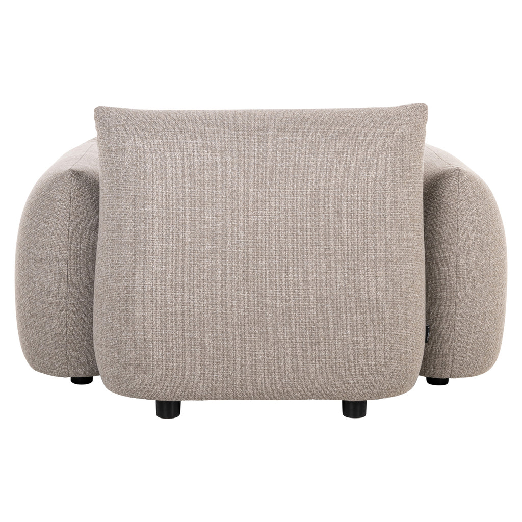 Chaise lounge extérieure Dawson greige alpine