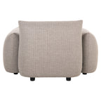 Chaise lounge extérieure Dawson greige alpine
