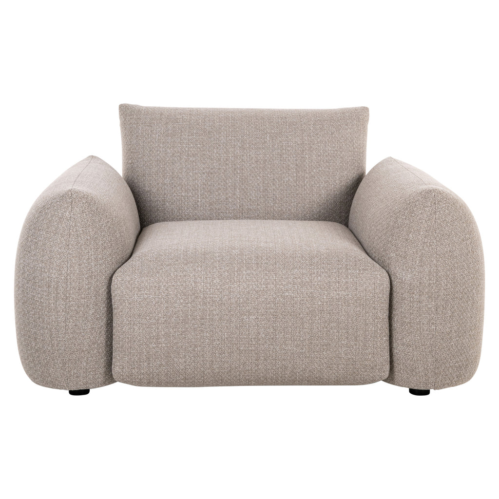 Chaise lounge extérieure Dawson greige alpine