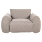 Chaise lounge extérieure Dawson greige alpine