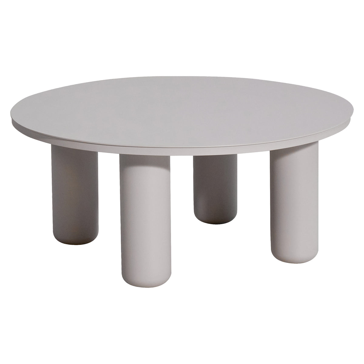 Table basse extérieure Quinn light beige 86Ø