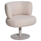 Chaise de salle à manger extérieure Mason beige alpine swivel