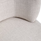 Chaise de salle à manger extérieure Mason beige alpine swivel