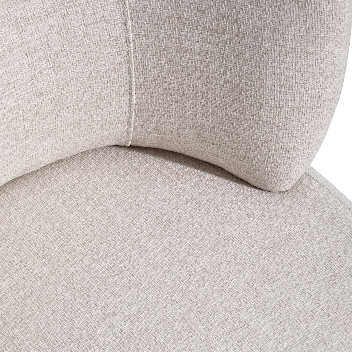 Chaise de salle à manger extérieure Mason beige alpine swivel