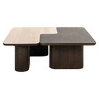 Table basse Nando brown (Set of 2)