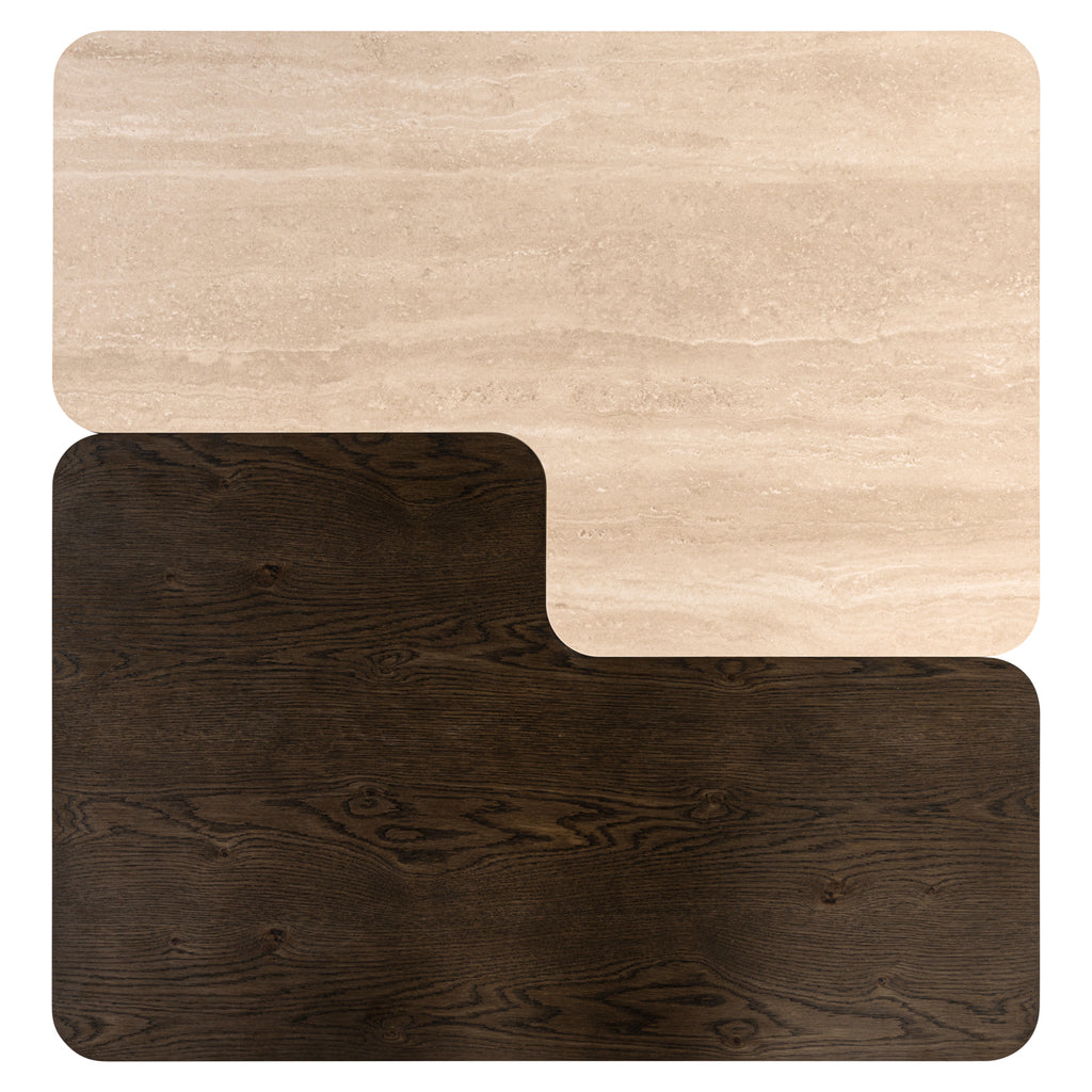 Table basse Nando brown (Set of 2)