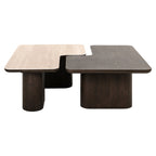 Table basse Nando brown (Set of 2)