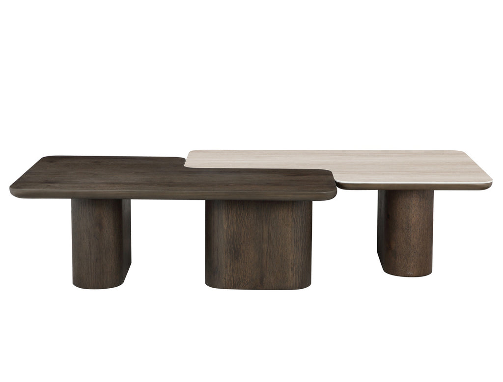 Table basse Nando brown (Set of 2)