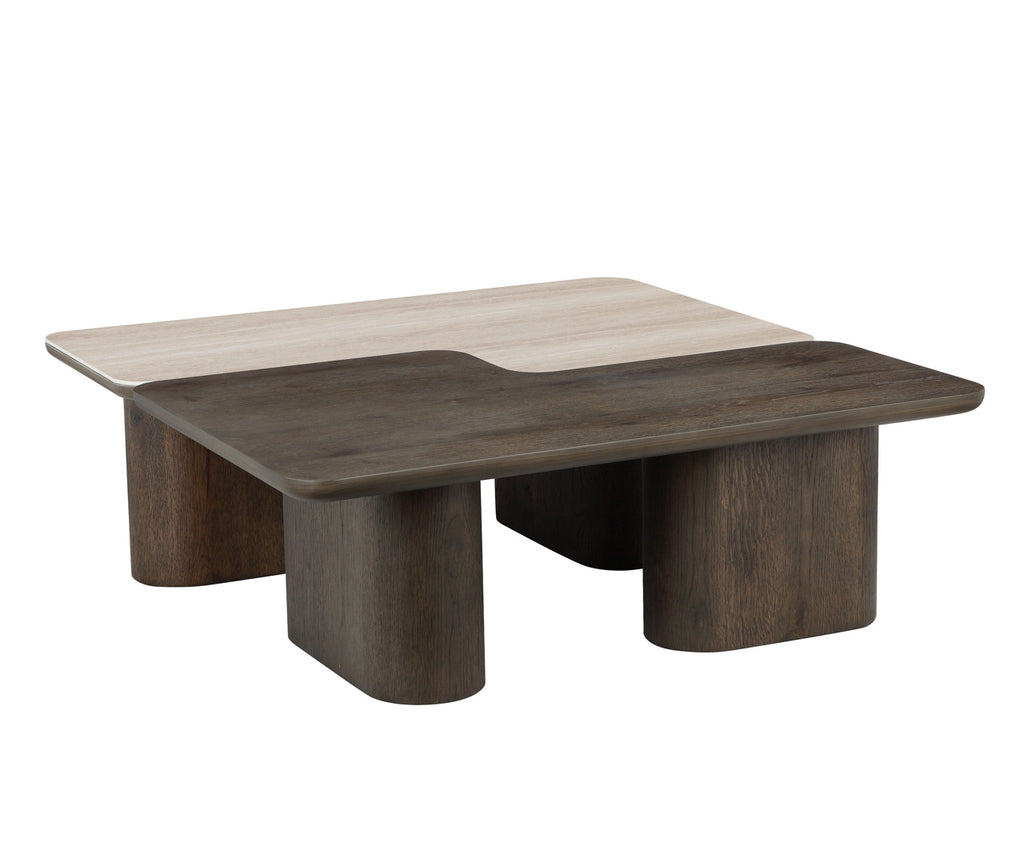 Table basse Nando brown (Set of 2)