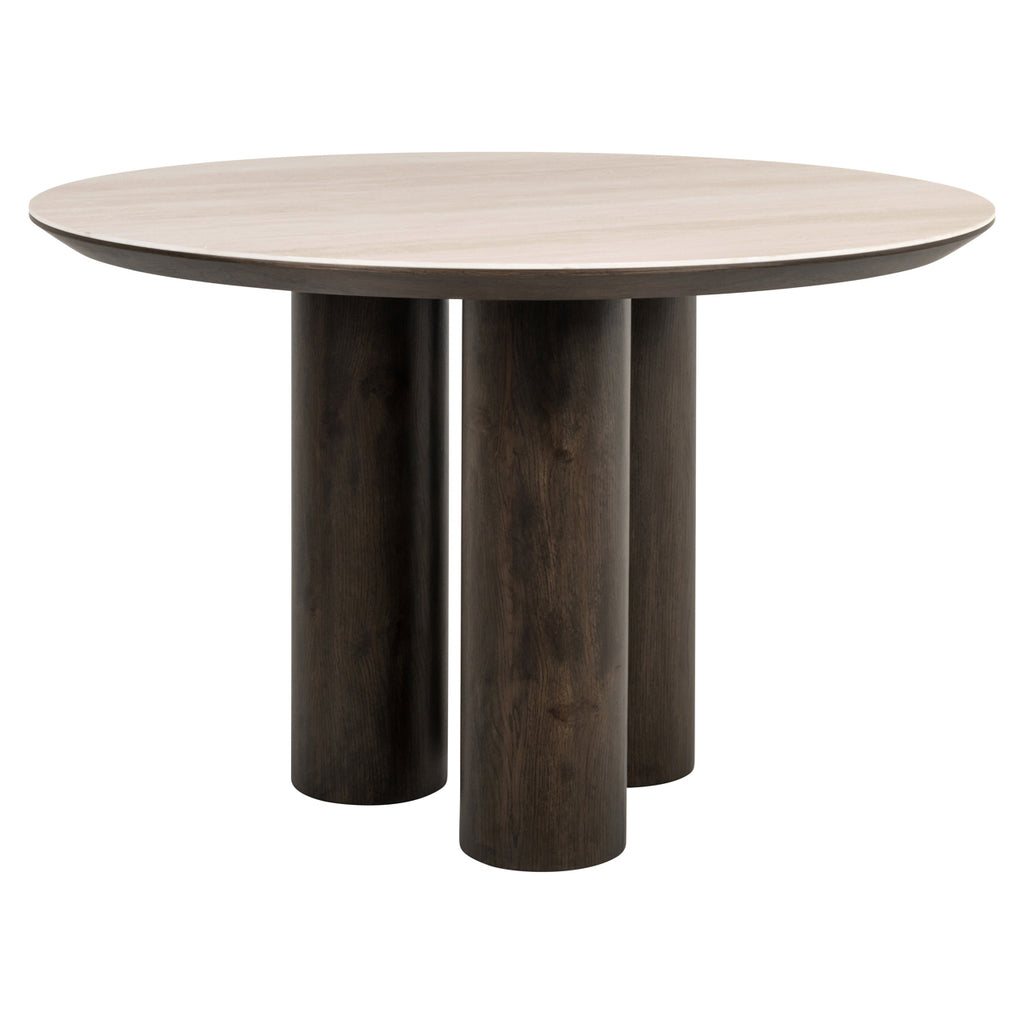 Table à manger Ritz brown 120Ø