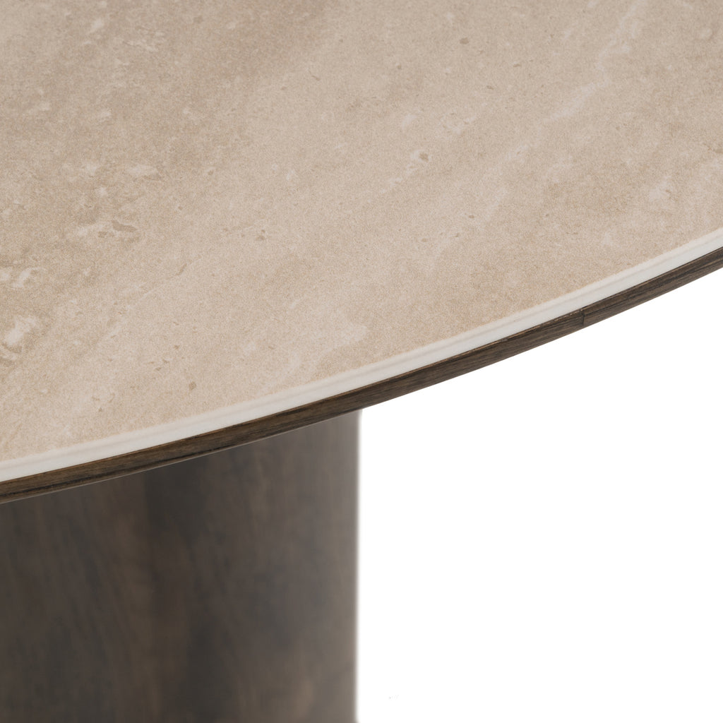 Table à manger Ritz brown 120Ø