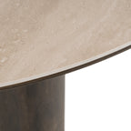 Table à manger Ritz brown 120Ø