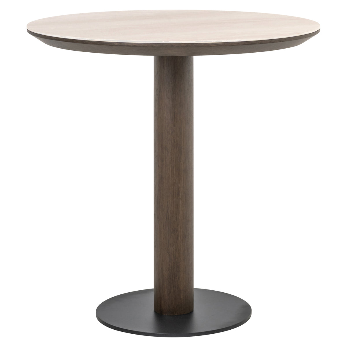 Table bistro Ritz brown 75Ø