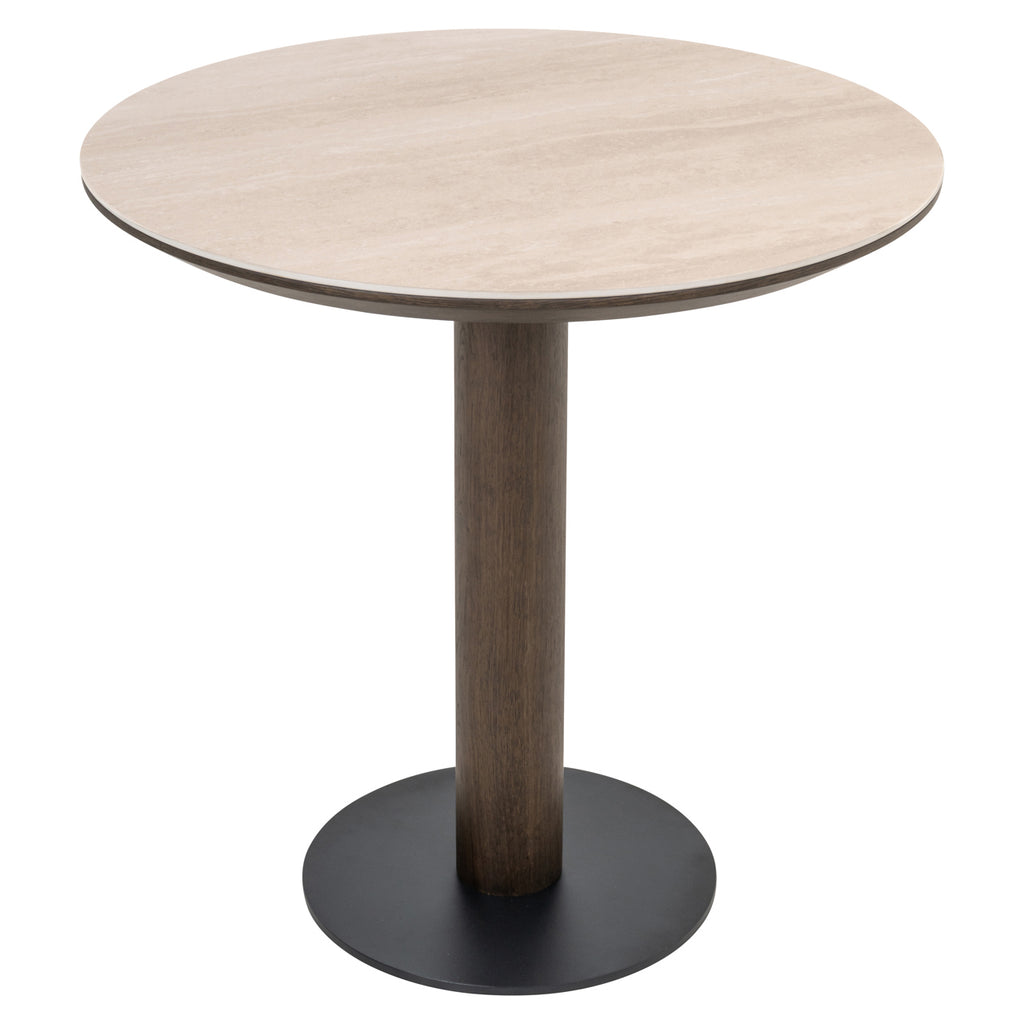 Table bistro Ritz brown 75Ø