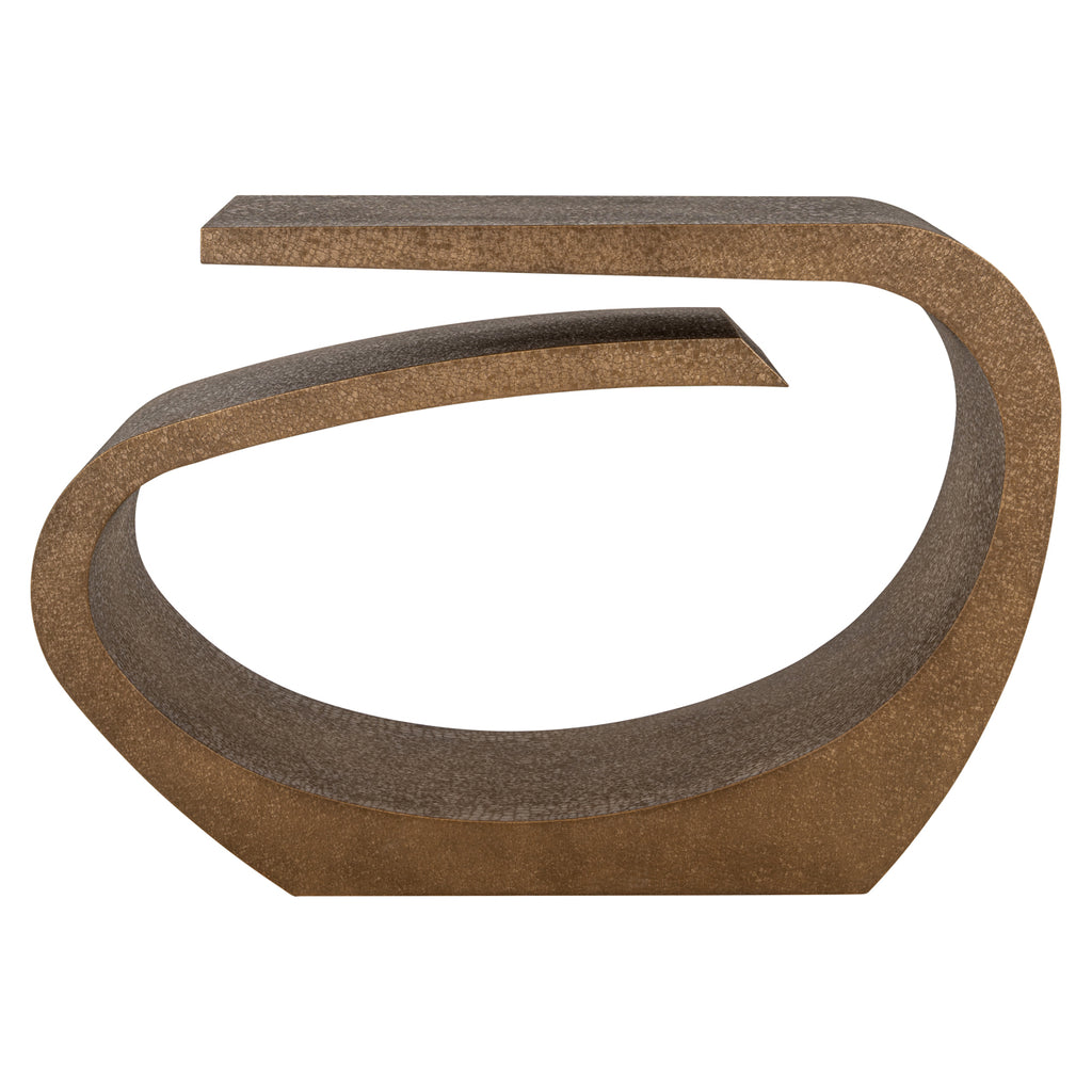 Console Alhambra brushed gold