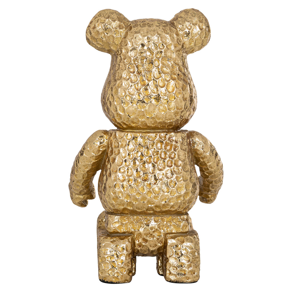 Objet décoratif Bear gold sitting
