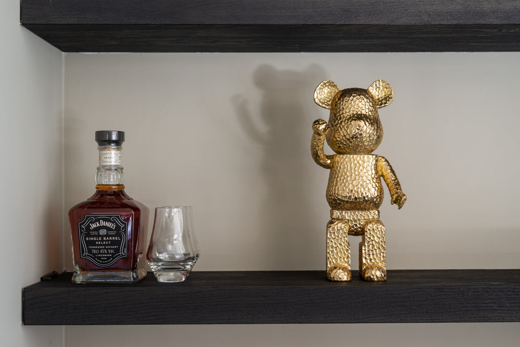 Objet décoratif Bear gold standing
