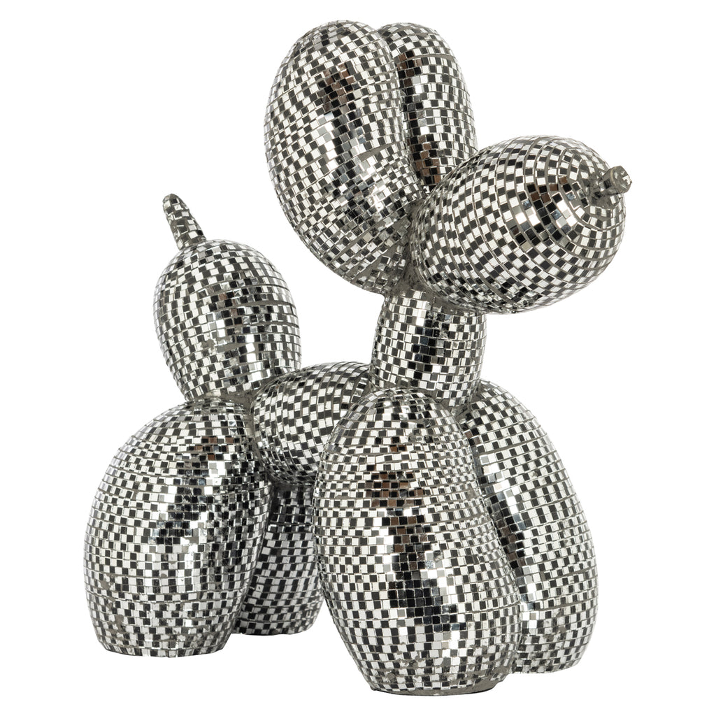 Objet décoratif Dog silver small